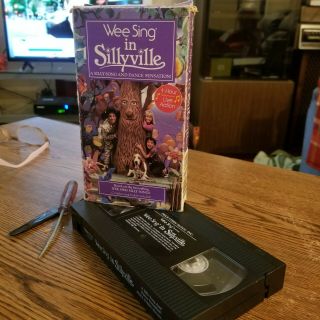 Wee Sing In Sillyville Rare Vhs 1989