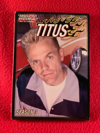 Titus Season Three 3 Dvd 4 - Disc Set Christopher Titus Rare Oop Htf Region 1 Usa