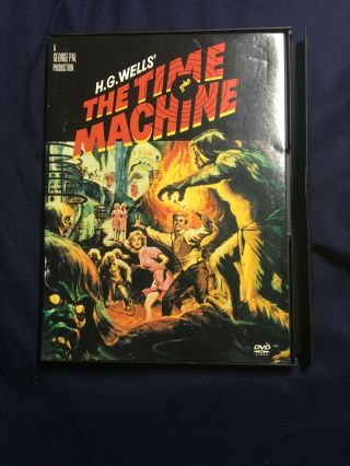 The Time Machine (dvd,  2000) Rare Hg Wells Rod Taylor 1960