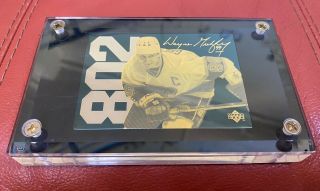 1994 Upper Deck Wayne Gretzky 24kt Gold 802 Goals Card 2736/3500 Rare