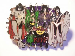 Rome Kiss Europe Series 2005 Hard Rock Cafe Group Pin Ltd 250 Rare Return Of