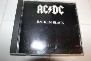 Ac/dc Ac Dc Back In Black Cd Rare 1980 Atco Htf Rare Hells Bells Usa