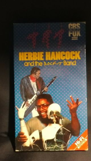Herbie Hancock And The Rockit Band (1984) Beta Hifi Videocassette Rare