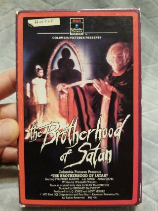 The Brotherhood Of Satan Betamax Beta Tape Mega Rare Horror