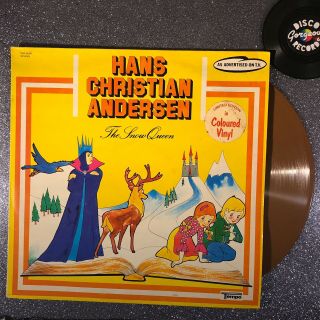 Hans Christian Andersen: The Snow Queen [rare Brown Lp Vinyl] Tmp9004 (ex/ex -)