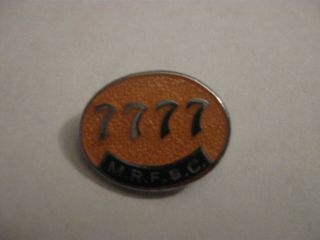 Rare Old Maesteg Rugby Union Football Club (2) Enamel Brooch Pin Badge