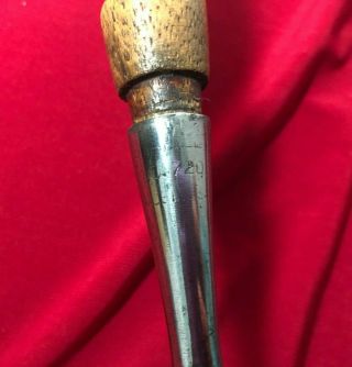 Antique Stanley No.  720 Beveled Edge Socket Firmer Chisel,  1/2 