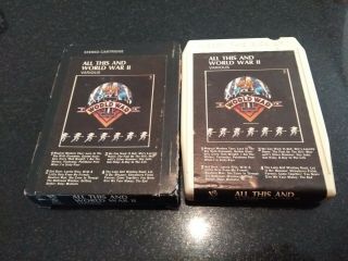 All This And World War Ii V/a Rare 8 - Track Cartridge Beatles Bee Gees Jeff Lynne