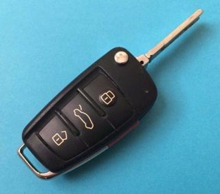 Oem Audi R8 Smart Key Remote Flip Fob 08 - 15 315mhz 4 Button Rare Hood Exotic