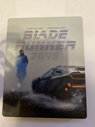 Blade Runner 2049 (4k Ultra Hd/blu - Ray,  Best Buy Exclusive Steelbook,  Rare Oop)