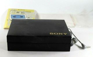 Sony M - 9G Microcassette - Corder Voice Recorder Cassette - color Gold RARE 3