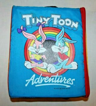 1991 Rare Tiny Toon Adventures Backpack/lunchbox Looney Tunes Kids Warner Bros