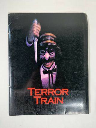 Terror Train Vintage Rare Press Kit Jamie Lee Curtis Horror Sci Fi Classic Movie