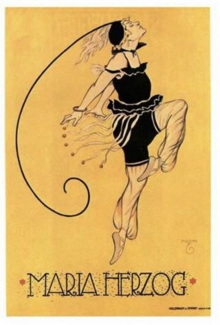 Vintage 1975 Dance Posters Art Nouveau French Ballet Book Print Wall Art