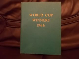 Very Rare Football World Cup Winners 1966 Hardback Book