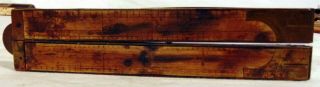 Antique Rare Stanley Rule and Level Co Boxwood Folding Ruler No.  78 1/2 (6) 24 