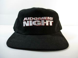 Rare Vintage Movie Promo Judgment Night Snap Back Hat Hard To Find