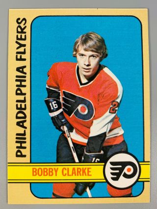 Bobby Clarke Vintage 1972 - 73 Tcg Philadelphia Flyers Hockey Nhl 90 Rare $$$