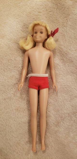 Vintage Blonde Scooter Doll