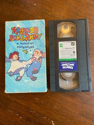 Raggedy Ann And Andy: A Musical Adventure Vhs - Gently Pre - Owned Rare