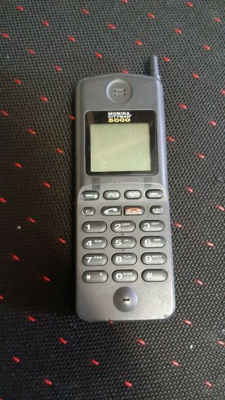 Extremely Rare Mobira Cityman 5000 Vintage Cell Phone