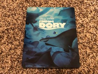 Finding Dory Target Blu - Ray/dvd Combo Steelbook Rare Oop Oos Disney