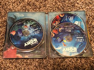 Finding Dory Target Blu - ray/DVD Combo STEELBOOK Rare OOP OOS Disney 3