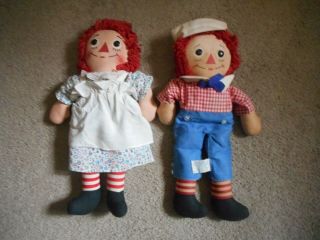 Vintage Knickerbocker The Raggedy Ann And Andy