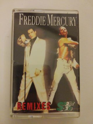 Freddie Mercury - Remixes Queen Cassette Tape Very Rare Russian Edition