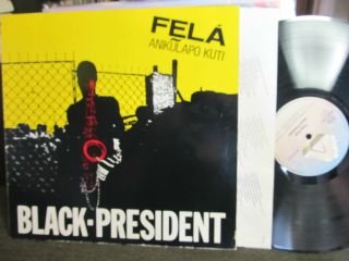 Fela Ransome Kuti Black President Lp 