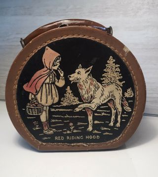 Very Rare Little Red Riding Hood Vintage Child 