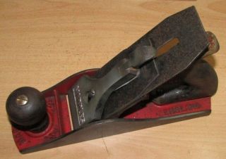Rare Vintage Marples No M 4 1/2 Plane Smoothing Plane Wide Sole Made In England