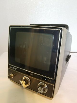 Vintage Sony Solid State Tv Rare Model Tv - 780