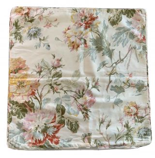 Vintage Ralph Lauren Floral Throw Pillow Cover