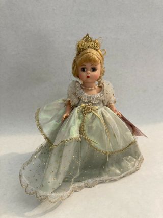 Vintage Madame Alexander Cinderella Storyland Classics Doll Gold Trim Ball Gown