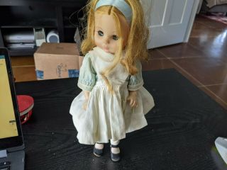 Vintage Madame Alexander Alice In Wonderland (1967) 14 Inch Doll