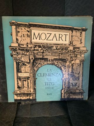 Mozart La Clemenza Di Tito K621 Record Set Vintage Rare Unbreakable