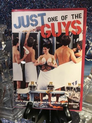 Just One Of The Guys Dvd Lisa Gottlieb (dir) 1985 Rare Oop Red Case Like