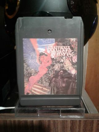 Quad Quadraphonic 8 Track Tape: Santana " Abraxas ".  Rare Classic Rock