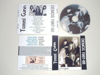 Tommi Gunn - Demos 1987 - 88 Rare Poison/jones Street/firehouse/roxx/rock Candy Cd