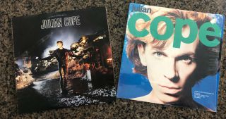 Julian Cope Saint Julian & World Shut Your Mouth Vinyl Records 86/87 Rare Both