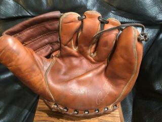 Vintage Rare Dodgers Russ Meyer Gateway 42 Baseball Glove