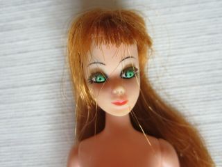1970 Topper Dawn Doll Glori 11 Red Hair made in Hong Kong 2