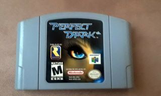 Perfect Dark N64 Nintendo Game Only Rare