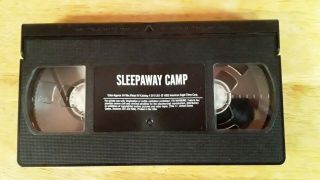 Sleepaway Camp Vhs Rare Horror Gore Sleaze Slasher Sov Nightmare Tape Only