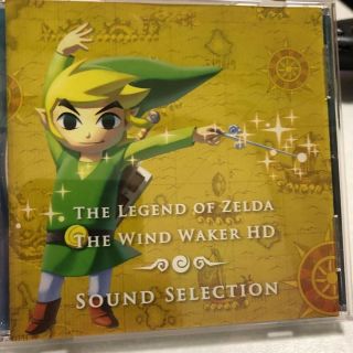 The Legend Of Zelda Wind Waker Hd Sound Selection Cd Nintendo Rare Novelty