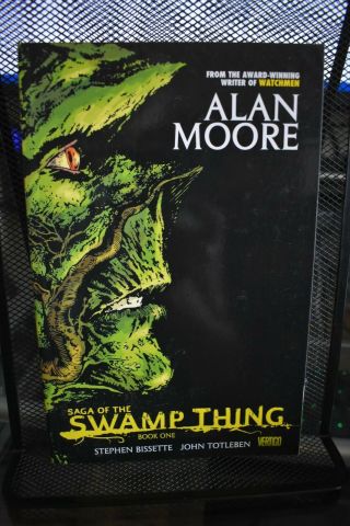 Saga Of The Swamp Thing By Alan Moore Volume 1 Vertigo Dc Tpb By Alan Moore Rare
