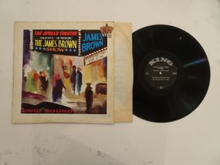 James Brown Apollo Theater Lp Ultra Rare Orig 