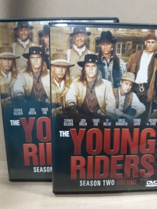 The Young Riders: Season Two (dvd,  2013,  4 - Disc Set) Rare Oop