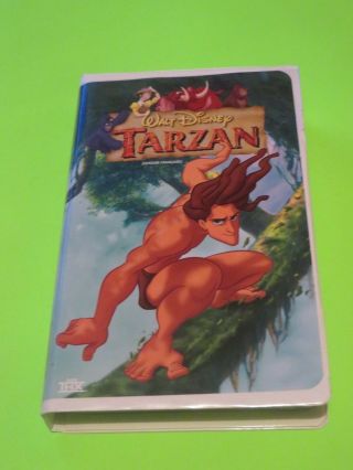 Tarzan Thx Walt Disney French Version Vhs Rare Learn French